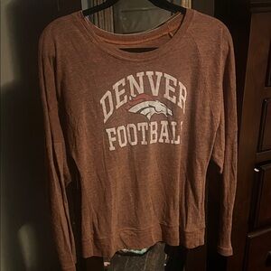 Majestic Brown Denver Graphic Shirt